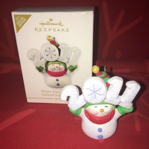 2011 Special Edition Frosty Fun Decade ornament